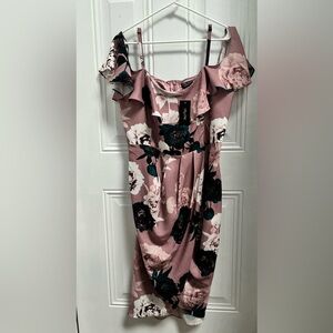 City Chic Floral maxi dress